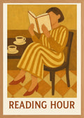 Poster in oak frame