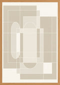 Poster in oak frame