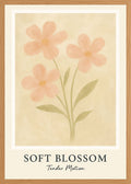 Poster in oak frame