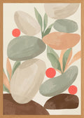 Poster in oak frame