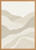 Poster in oak frame