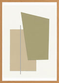 Poster in oak frame
