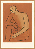 Poster in oak frame