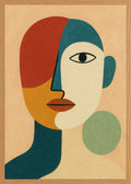 Poster in oak frame