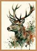 Poster in oak frame