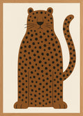 Poster in oak frame
