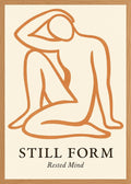 Poster in oak frame