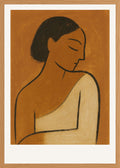 Poster in oak frame