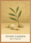 Poster in oak frame