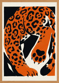Poster in oak frame