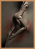 Poster in oak frame