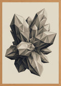 Poster in oak frame