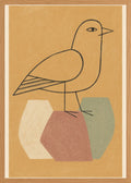 Poster in oak frame