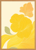 Poster in oak frame