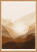 Poster in oak frame