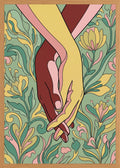 Poster in oak frame