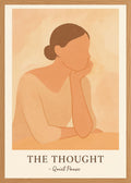 Poster in oak frame