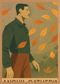 Poster in oak frame