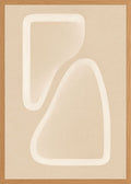 Poster in oak frame