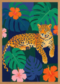 Poster in oak frame