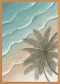 Poster in oak frame