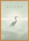 Poster in oak frame