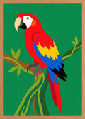 Poster in oak frame