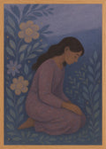 Poster in oak frame