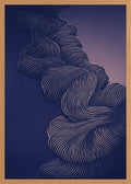Poster in oak frame