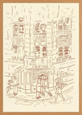 Poster in oak frame
