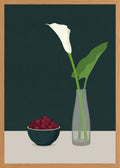 Poster in oak frame