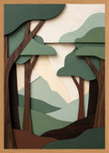 Poster in oak frame