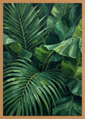 Poster in oak frame
