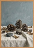 Poster in oak frame