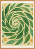 Poster in oak frame