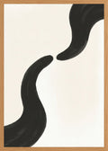 Poster in oak frame