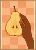 Poster in oak frame