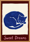 Poster in oak frame