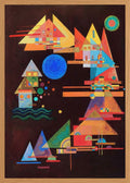 Poster in oak frame