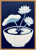 Poster in oak frame