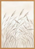 Poster in oak frame