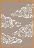 Poster in oak frame