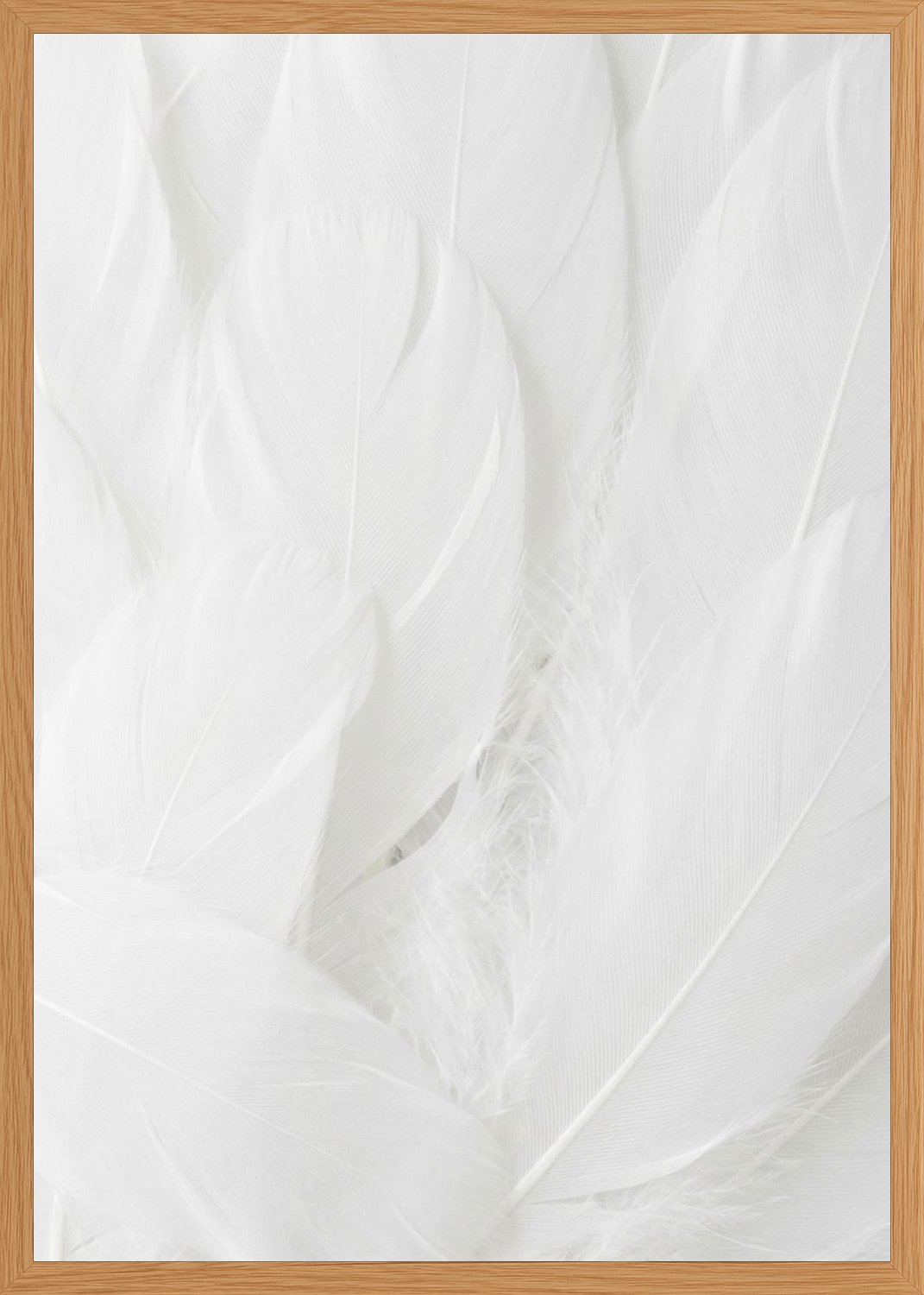 Poster in oak frame