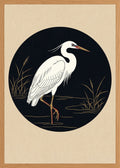 Poster in oak frame
