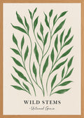 Poster in oak frame