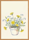 Poster in oak frame