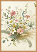 Poster in oak frame