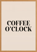 Poster in oak frame