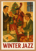 Poster in oak frame