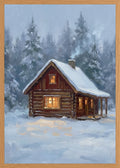 Poster in oak frame